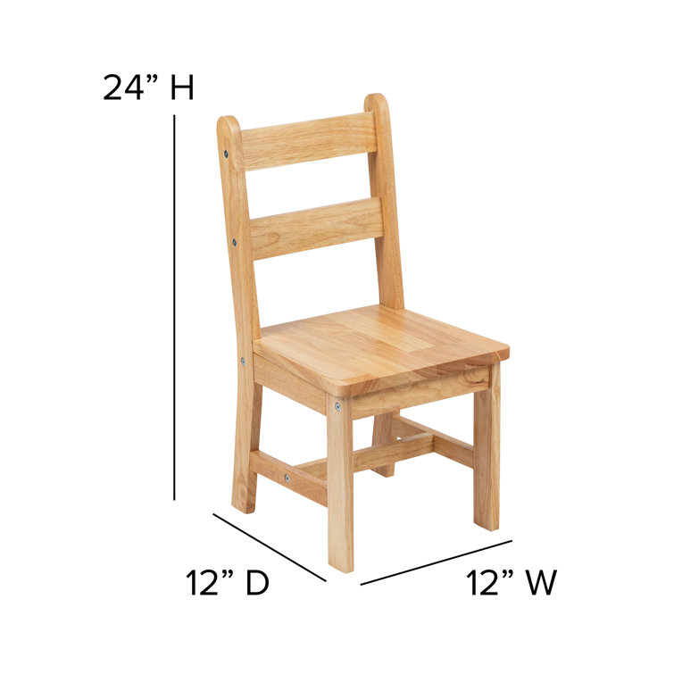 Small child wooden discount chair